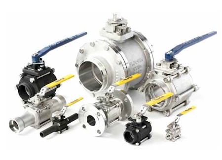 Шаровые краны полнопроходные 3-составные BRAY серии 7000/8000