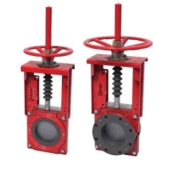 Шиберные ножевые задвижки BRAY серии 762/768